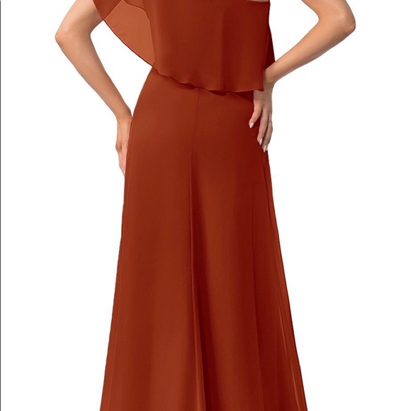 Azazie One Shoulder Dress - Picture 2 of 3